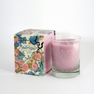 水彩畫(huà)香薰蠟燭包裝盒