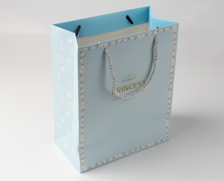 淺藍色淑女風(fēng)紙袋 淺藍色淑女風(fēng)紙袋
