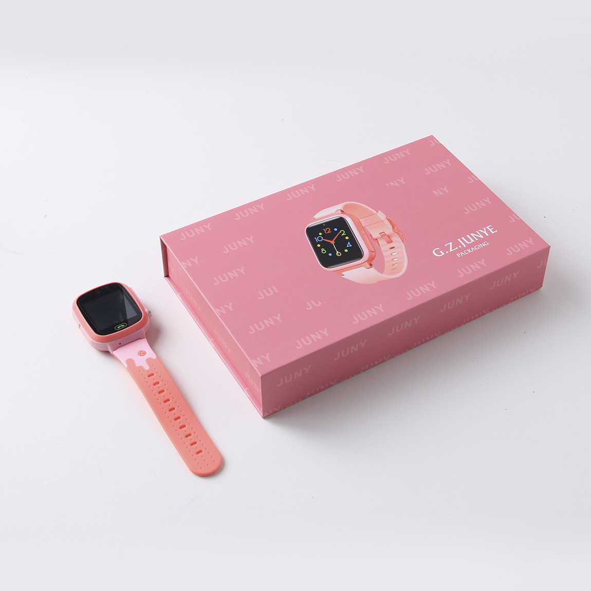 為什么這個(gè)兒童手表禮盒不用專色印刷？